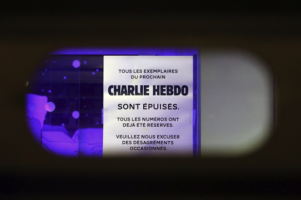 Jual Edisi Baru Charlie Hebdo, Toko Buku di Belgia Diteror