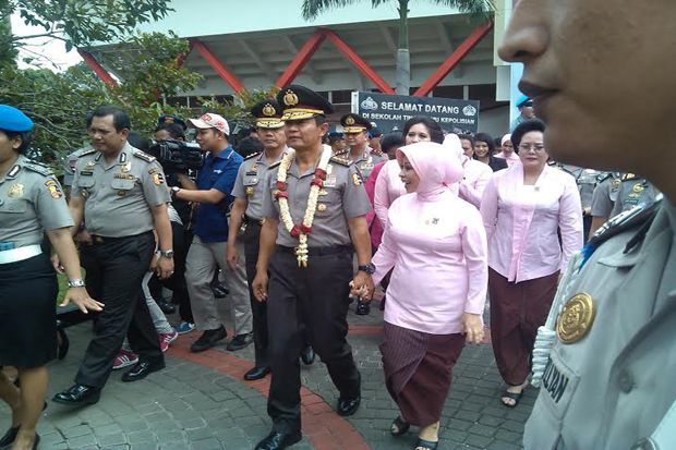 Panglima TNI Hadiri Upacara Pelepasan Jenderal Sutarman