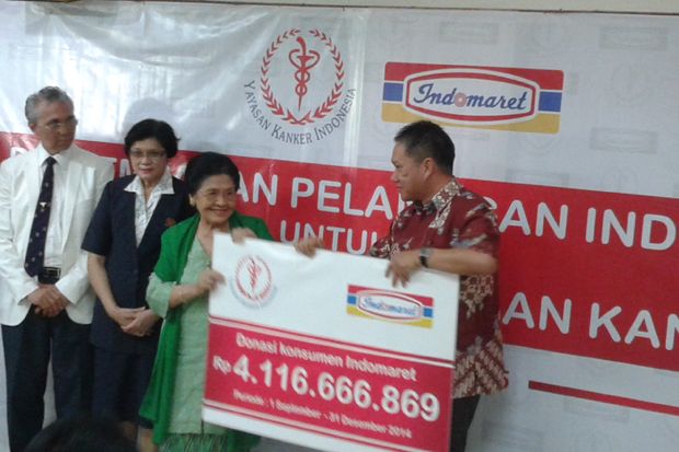 Yayasan Kanker Indonesia Terima Bantuan 4,1 Miliar