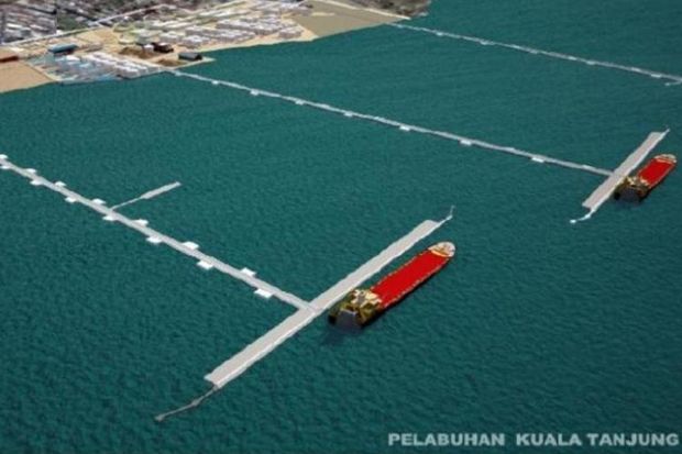 Pelabuhan Kuala Tanjung Ditarget Beroperasi 2018
