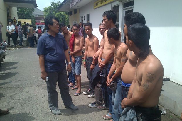 21 Preman Terjaring Razia di Palembang