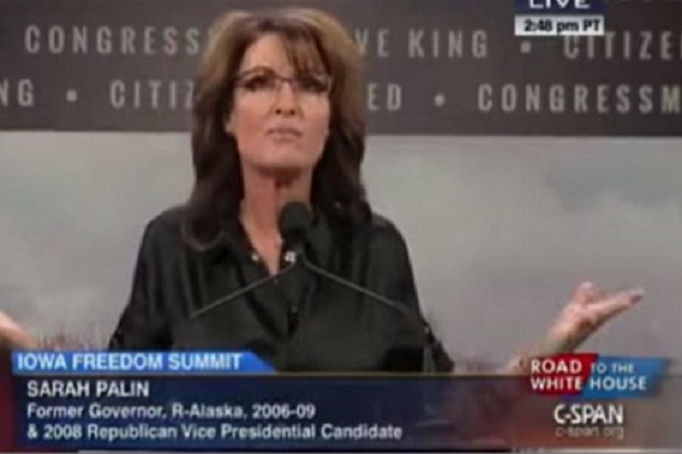 Ingin Jadi Presiden AS, Sarah Palin Pidato Kacau Tak Jelas