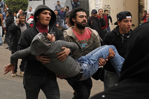 Demo Berdarah Peringati Revolusi Mesir, 20 Orang Terbunuh
