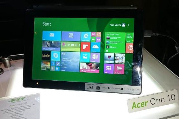 Notebook Acer One 10 Bisa Transformasi Empat Mode