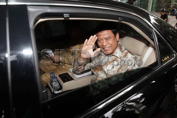 Nongol di Tangerang, Tedjo Bungkam Soal Dilaporkan ke Bareskrim