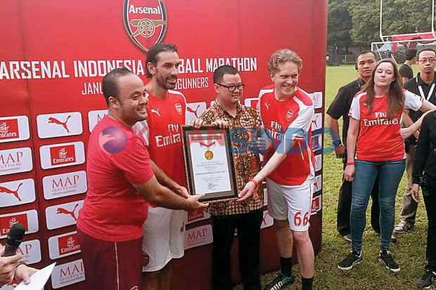 Rekor Arsenal di Indonesia