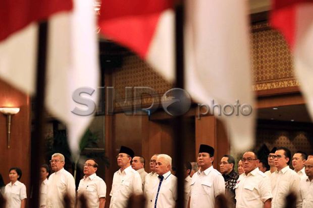 Di Rapat KMP,  Prabowo Paparkan Pertemuannya dengan Jokowi