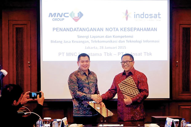 MNC Group-Indosat Perkuat Kerja Sama