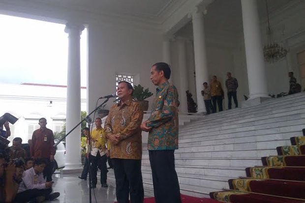 Gerindra Minta Pertemuan Prabowo-Jokowi Tak Dipolitisasi