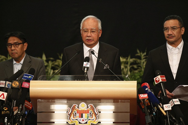 Dicap Tak Bernyali, PM Malaysia Bersimpati atas Kecelakaan MH370