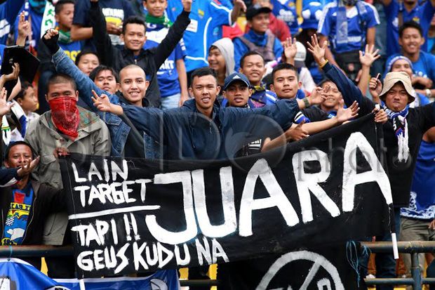 3.000 Bobotoh Kawal Persib di Gelora Sriwijaya