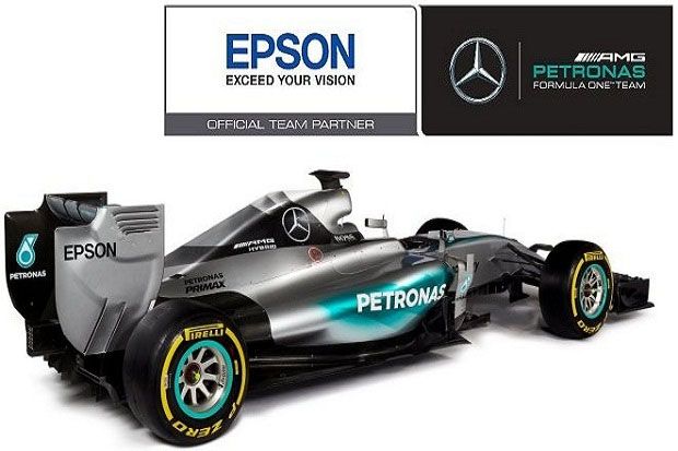 Epson Dukung Mercedes di Formula One