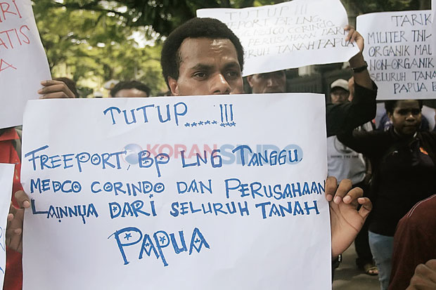 AMP Tolak Eksploitasi Alam Papua