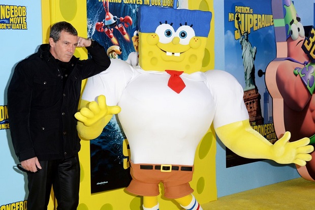 Antonio Banderas Temukan Tantangan di The Spongebob Movie 2