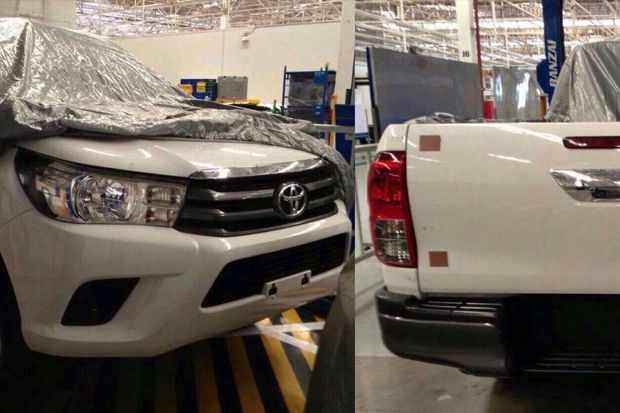 Mengintip Tampilan Baru Toyota Hilux 2016
