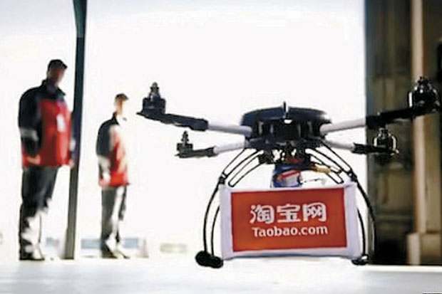 Alibaba Mulai Kirim Pemesanan Paket dengan Drone