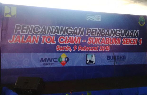 Pembangunan Tol Ciawi-Sukabumi Resmi Dimulai
