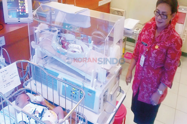 Bayi Berukuran Jumbo Lahir di Semarang