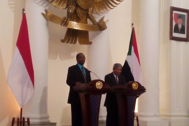 Indonesia-Sudan Dukung Kemerdekaan Palestina