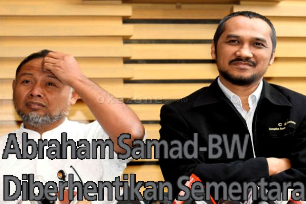 Abraham Samad-BW Diberhentikan Sementara