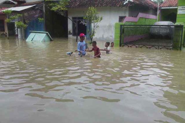Banjir Rendam Ratusan Rumah di Tegal