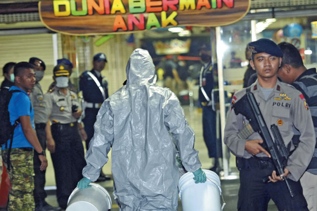 Polisi Cari Pemilik Kardus Bom di ITC Depok