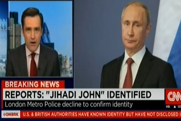 CNN Salah Pasang Foto Putin di Berita Algojo ISIS