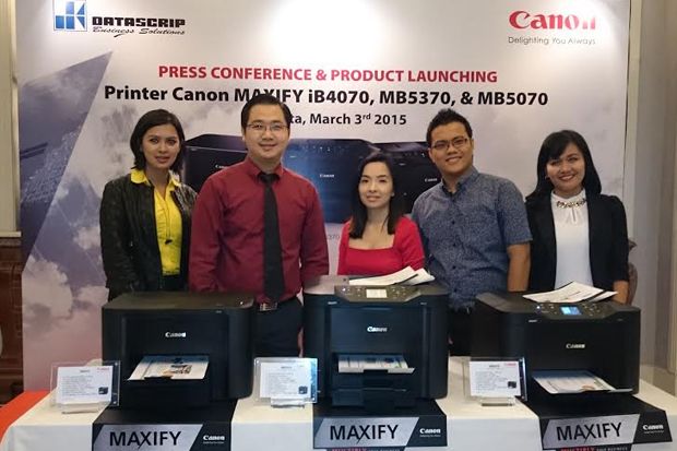 Tiga Printer Canon Maxify Bisa Cetak Jumlah Banyak