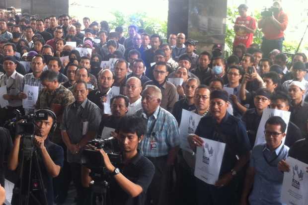 Demo Karyawan KPK Ditunggangi Pembela Samad dan BW