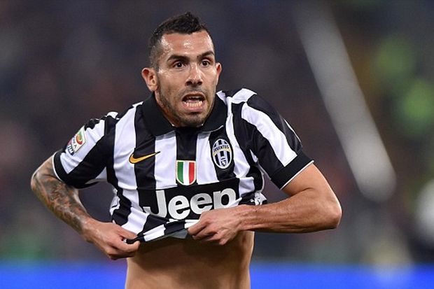 Tevez Akui Contek Teknik Tendangan Bebas Pirlo