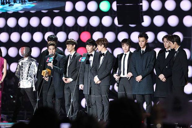 EXO Boy Band Populer Versi Forbes Korea