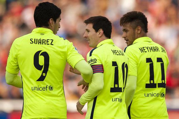 Barcelona Andalkan Trisula Messi-Suarez-Neymar