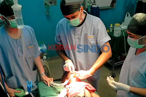 RSU Imelda Gelar Operasi Bibir Sumbing