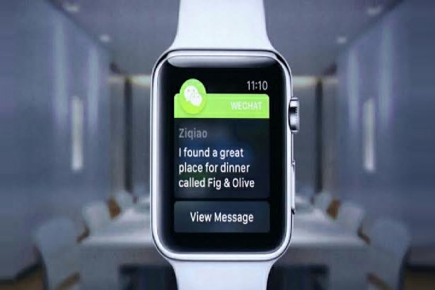 WeCHat Hadir di Apple Watch