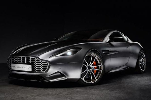 Mobil Thunderbolt, Studi Desain Aston Martin Vanquish