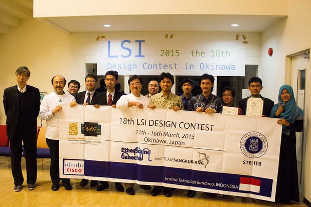 Lagi, Tim STEI ITB Raih Juara 1 Kontes Desain Chip di Jepang