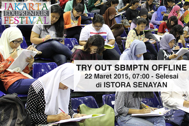Try Out Offline SBMPTN di Istora Senayan, Gratis!