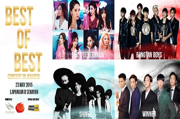 Best of Best Concert in Jakarta Resmi Dibatalkan