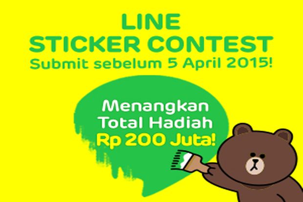 Jago Desain, Bisa Ikutan LINE Sticker Contest