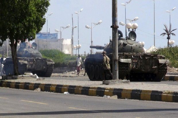 Jet Tempur Membom Istana Presiden Yaman