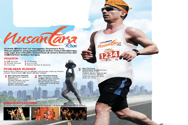 Nusantara Run Persatukan Komunitas Lari