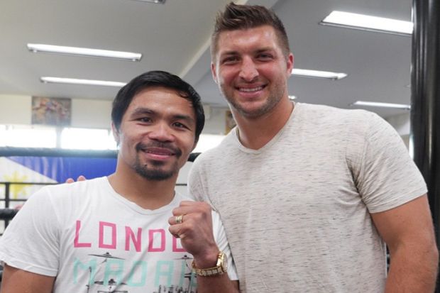 Pemain Rugby Intip Persiapan Manny Pacquiao