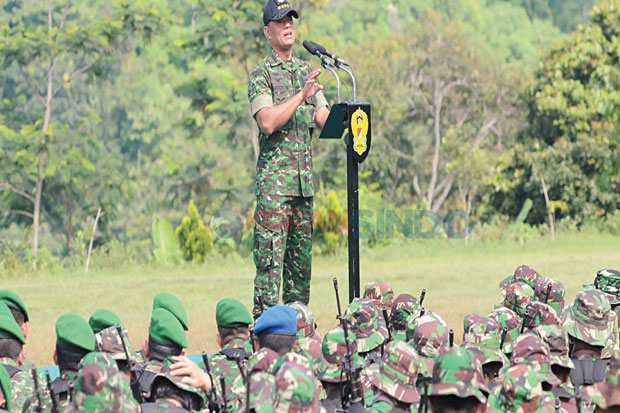 Prajurit TNI Harus Punya Mimpi Naik Pangkat