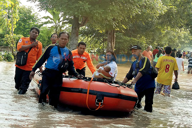 Madiun dan Sekitarnya Dikepung Banjir