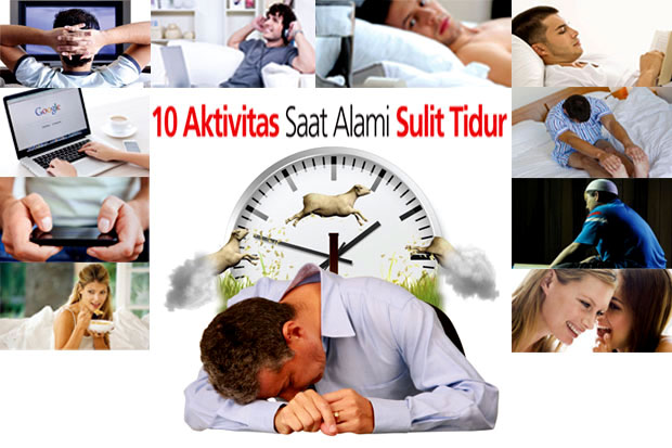 10 Aktivitas Saat Alami Sulit Tidur