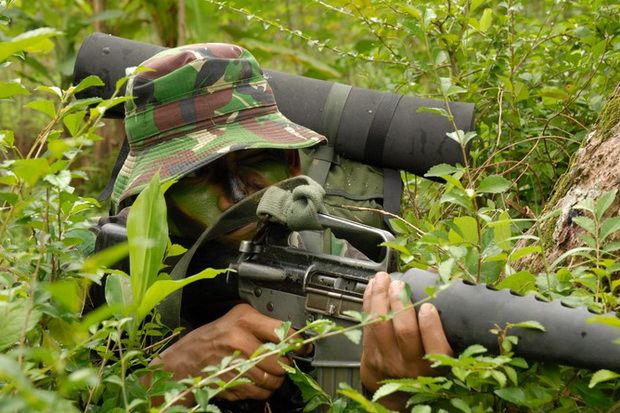 Ribuan Personel TNI Latihan Perang di Poso