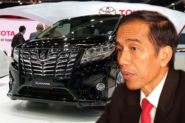 Toyota Harap Jokowi Pakai All New Alphard