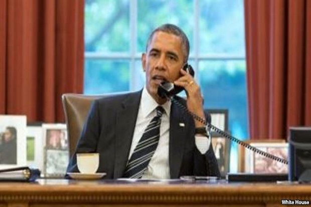 Via Telepon Obama Dukung Raja Salman Serang Yaman