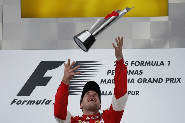 Ferrari Cetak Kemenangan Perdana sejak 2013