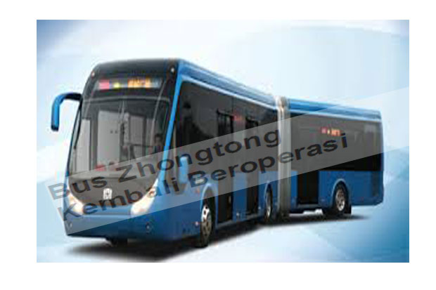 Bus Zhongtong Kembali Beroperasi